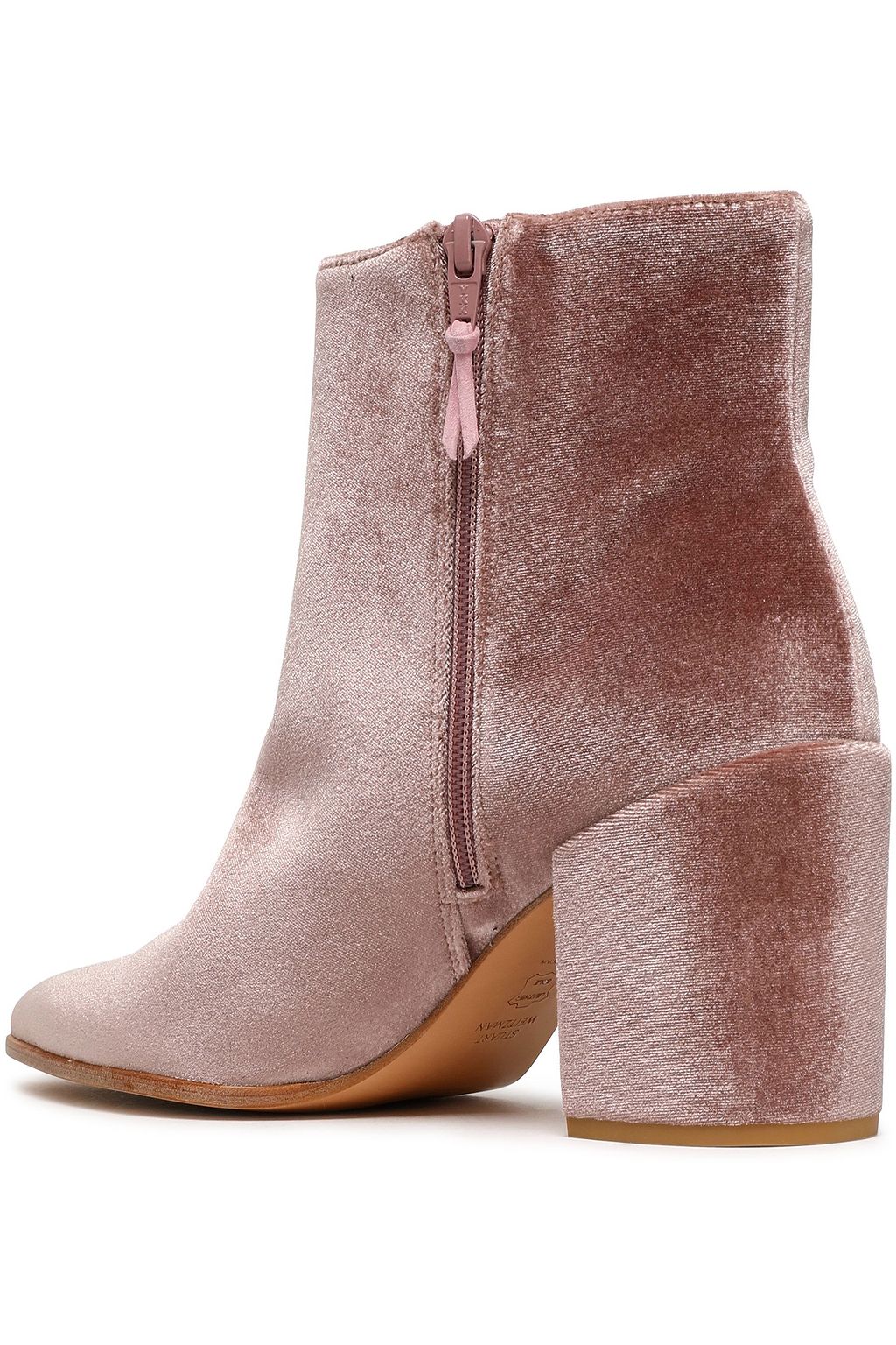 STUART WEITZMAN Velvet ankle boots