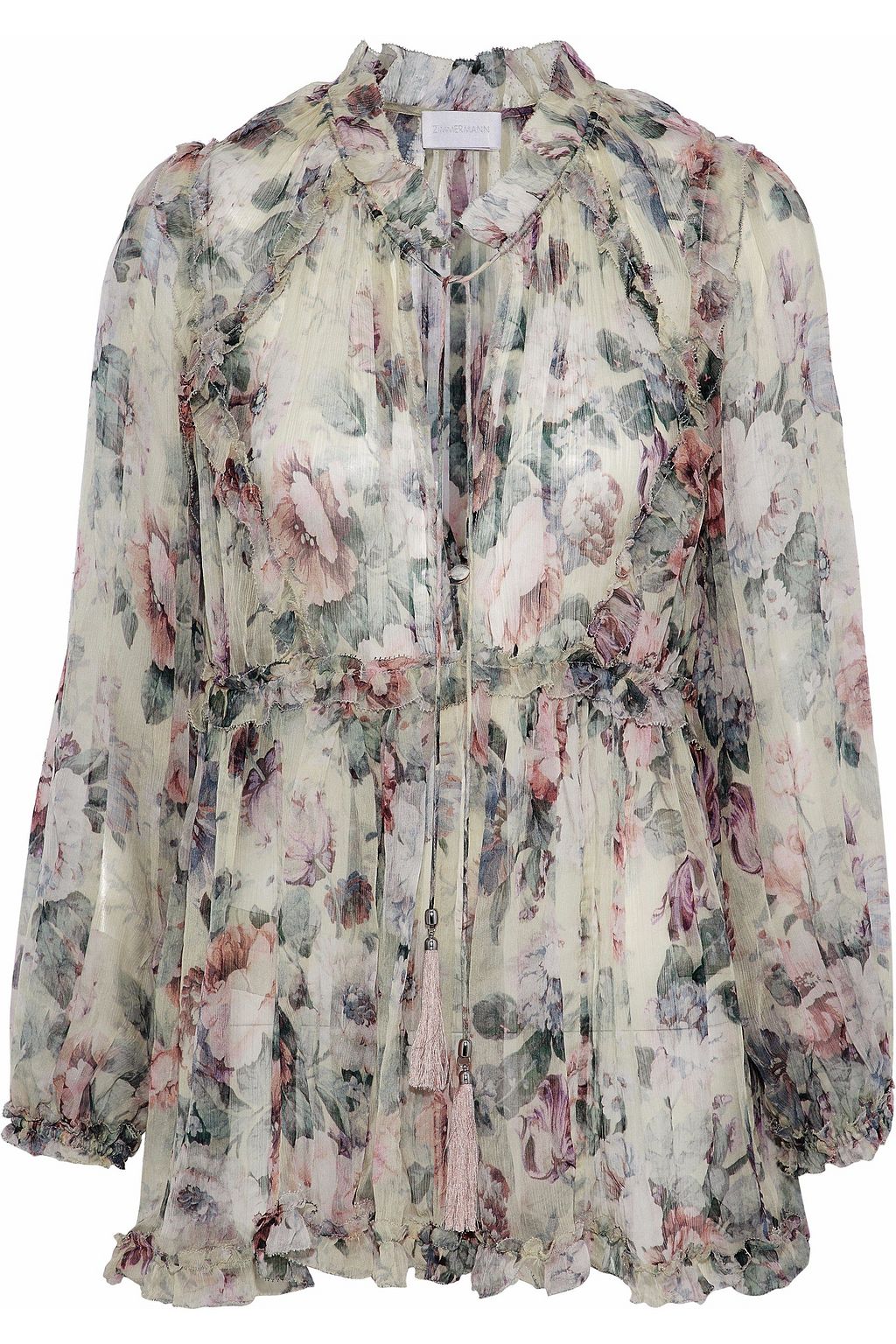 zimmermann jasper ruffle set white