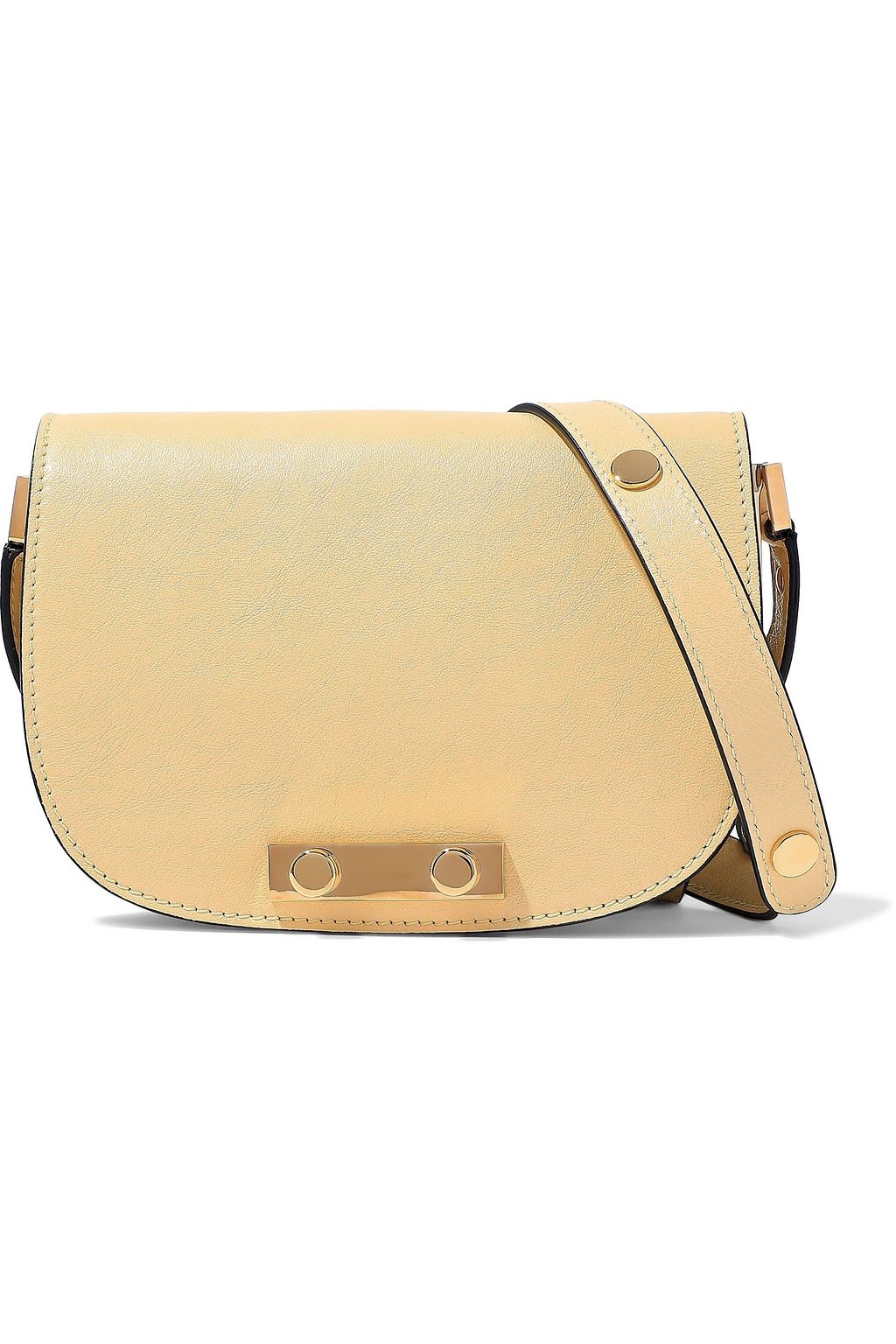 pastel yellow bag