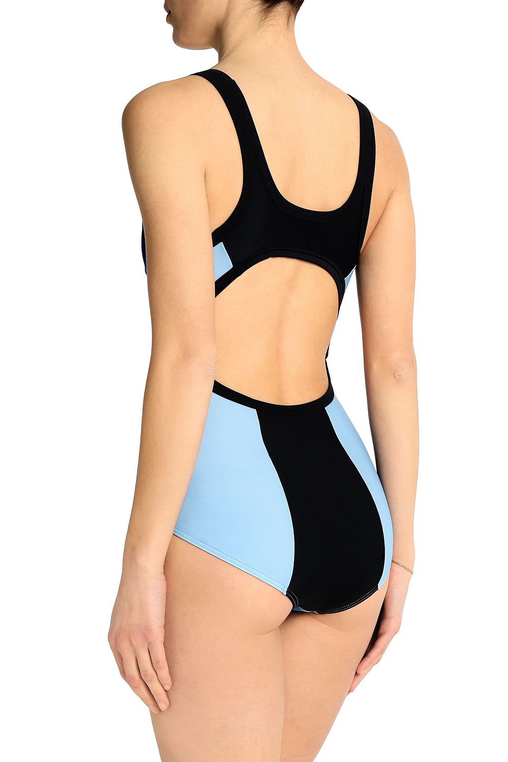 STELLA MCCARTNEY Printed stretch-knit swimsuit