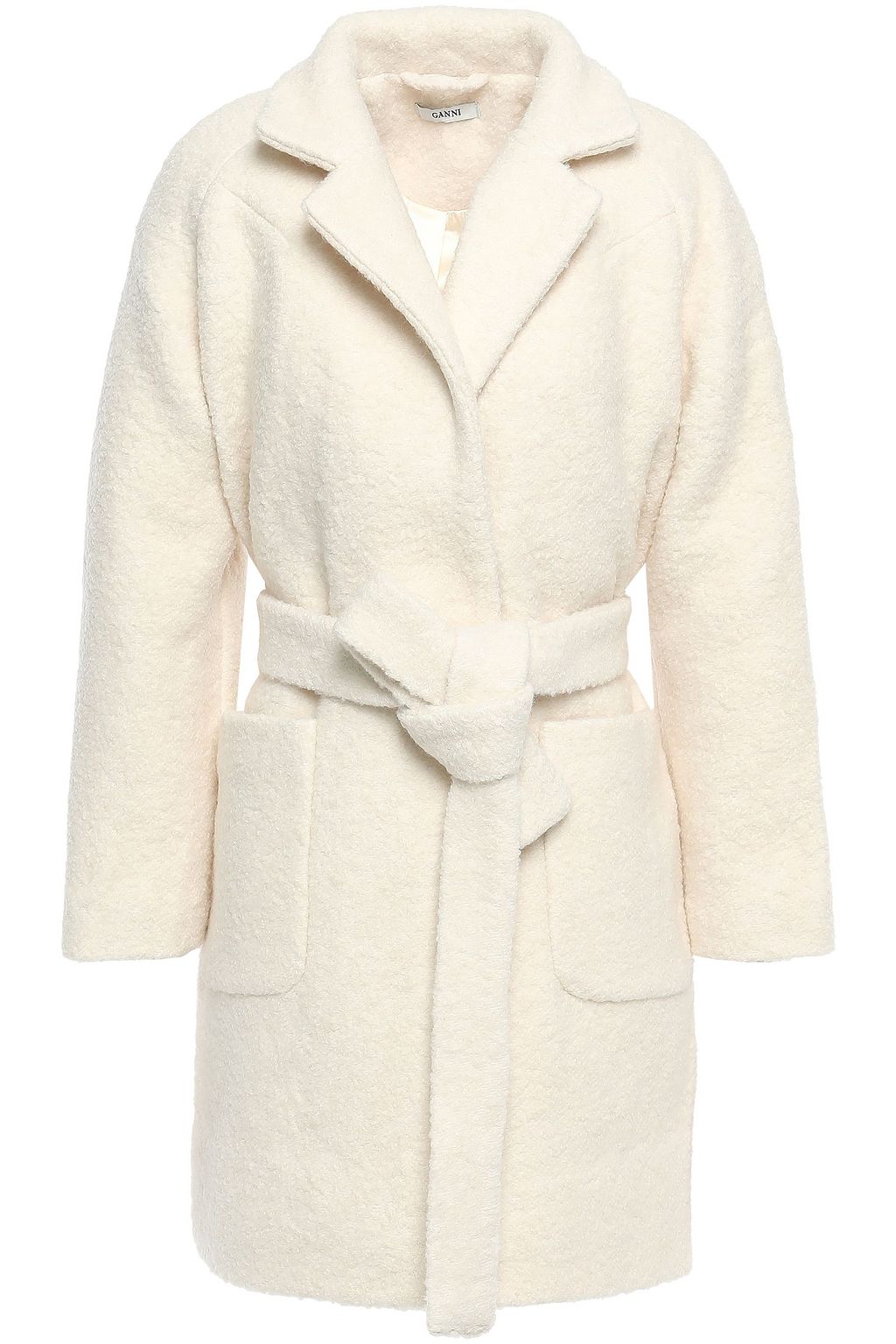 ganni fenn long coat