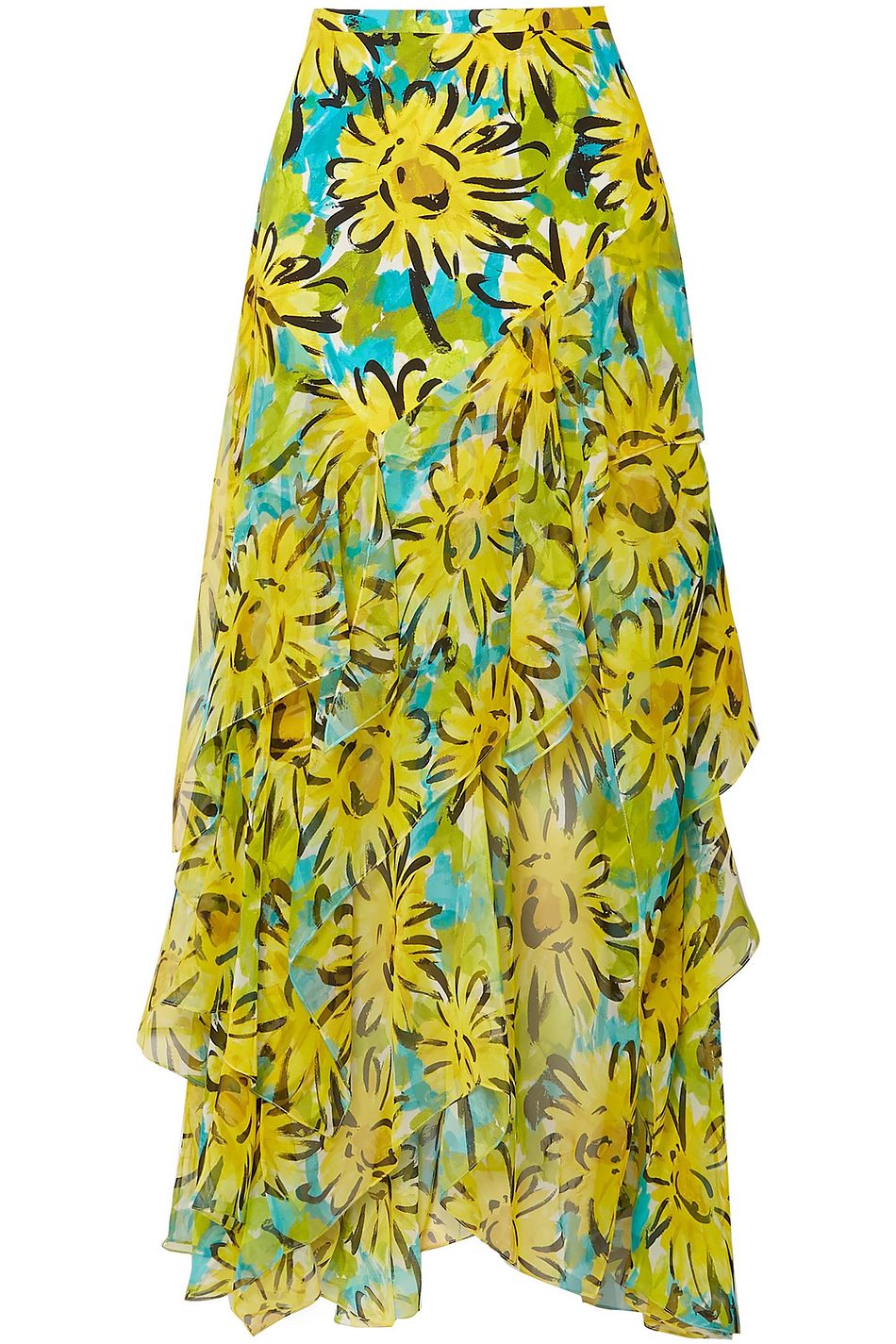 michael kors skirts yellow