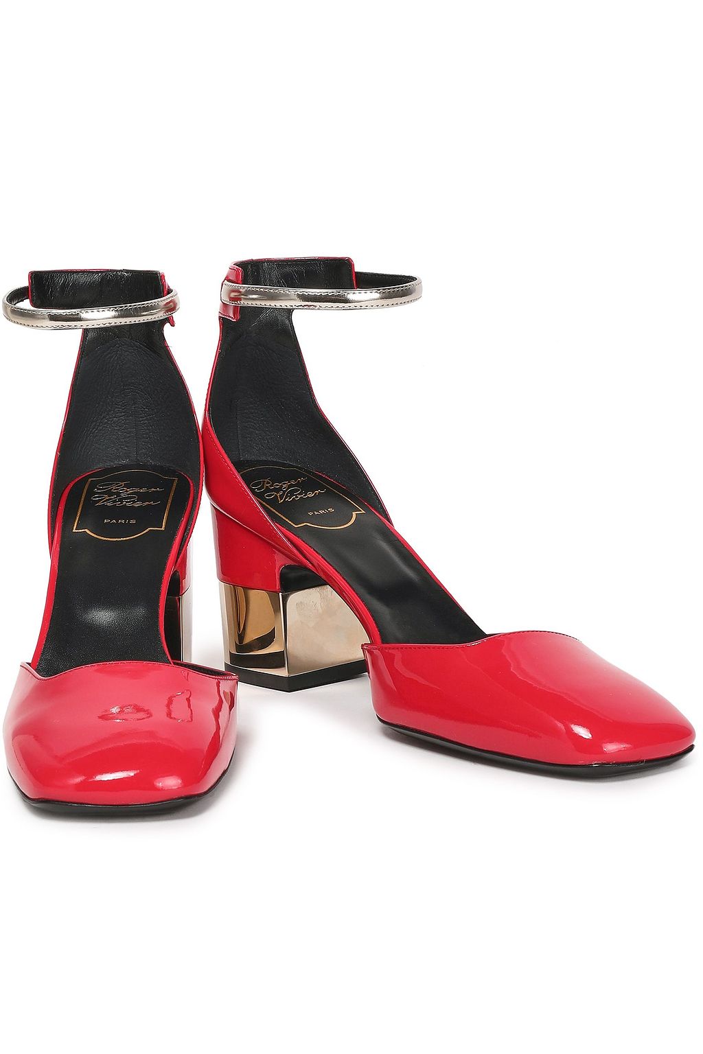 ROGER VIVIER Patent-leather Mary Jane pumps