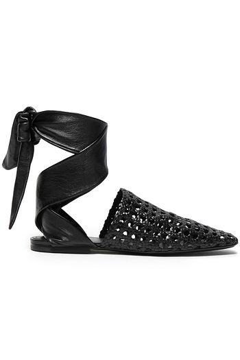 jil sander leather slippers