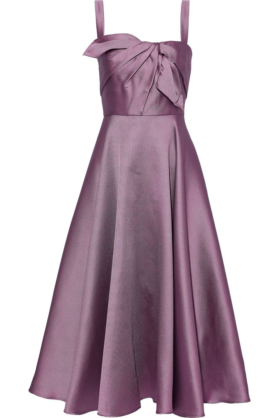 marchesa notte lilac dress