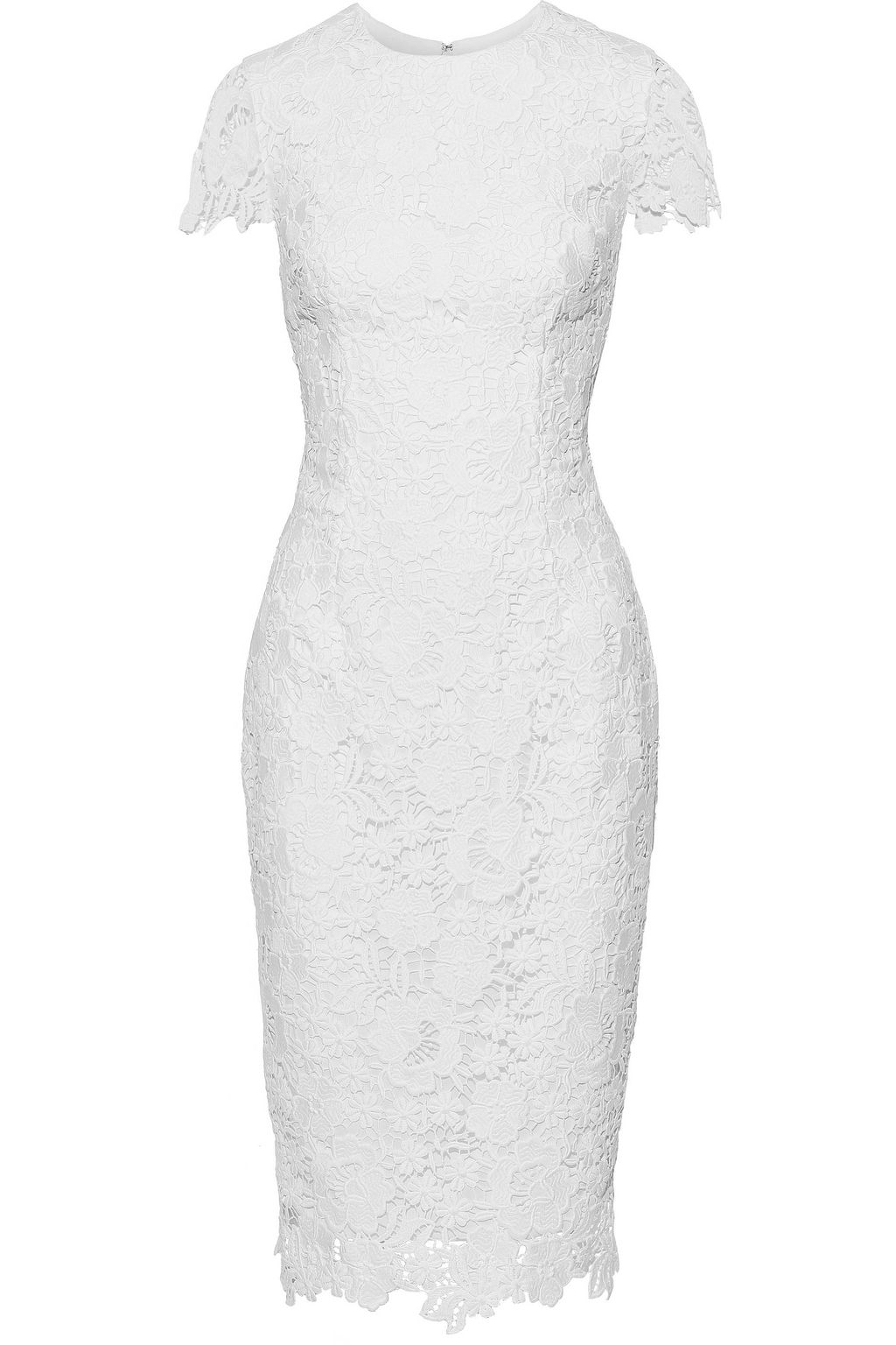 lela rose white lace dress