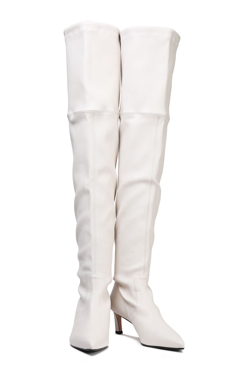 STUART WEITZMAN Stretch-leather over-the-knee boots