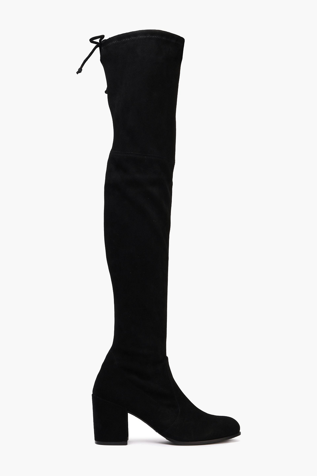 STUART WEITZMAN Stretch-suede over-the-knee boots