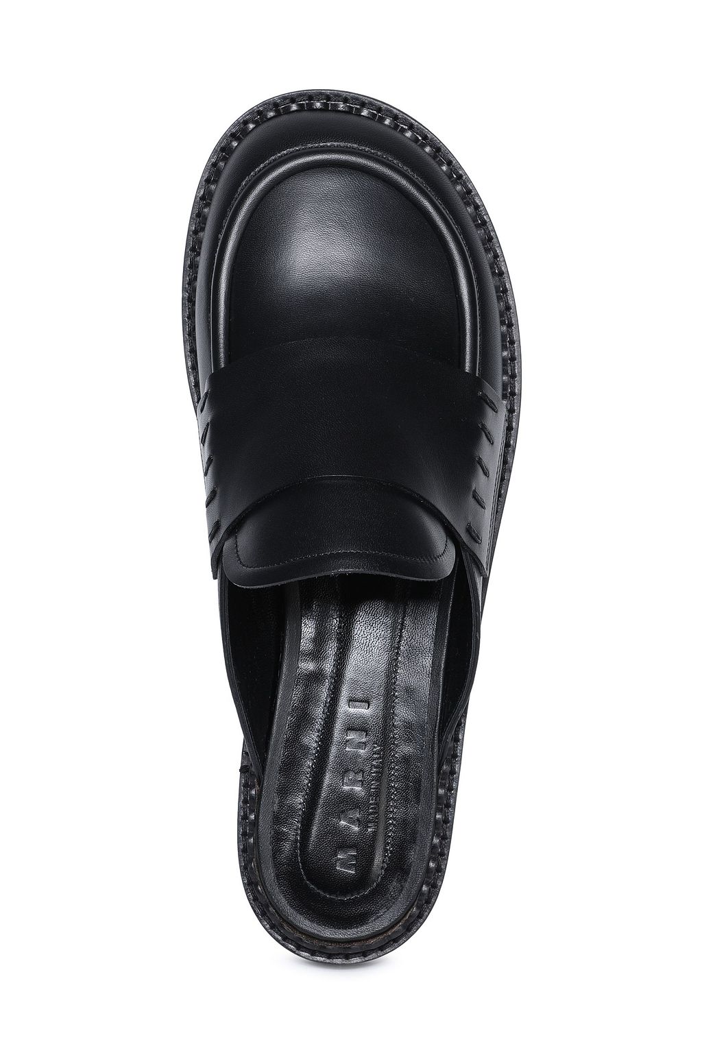 MARNI Leather slippers
