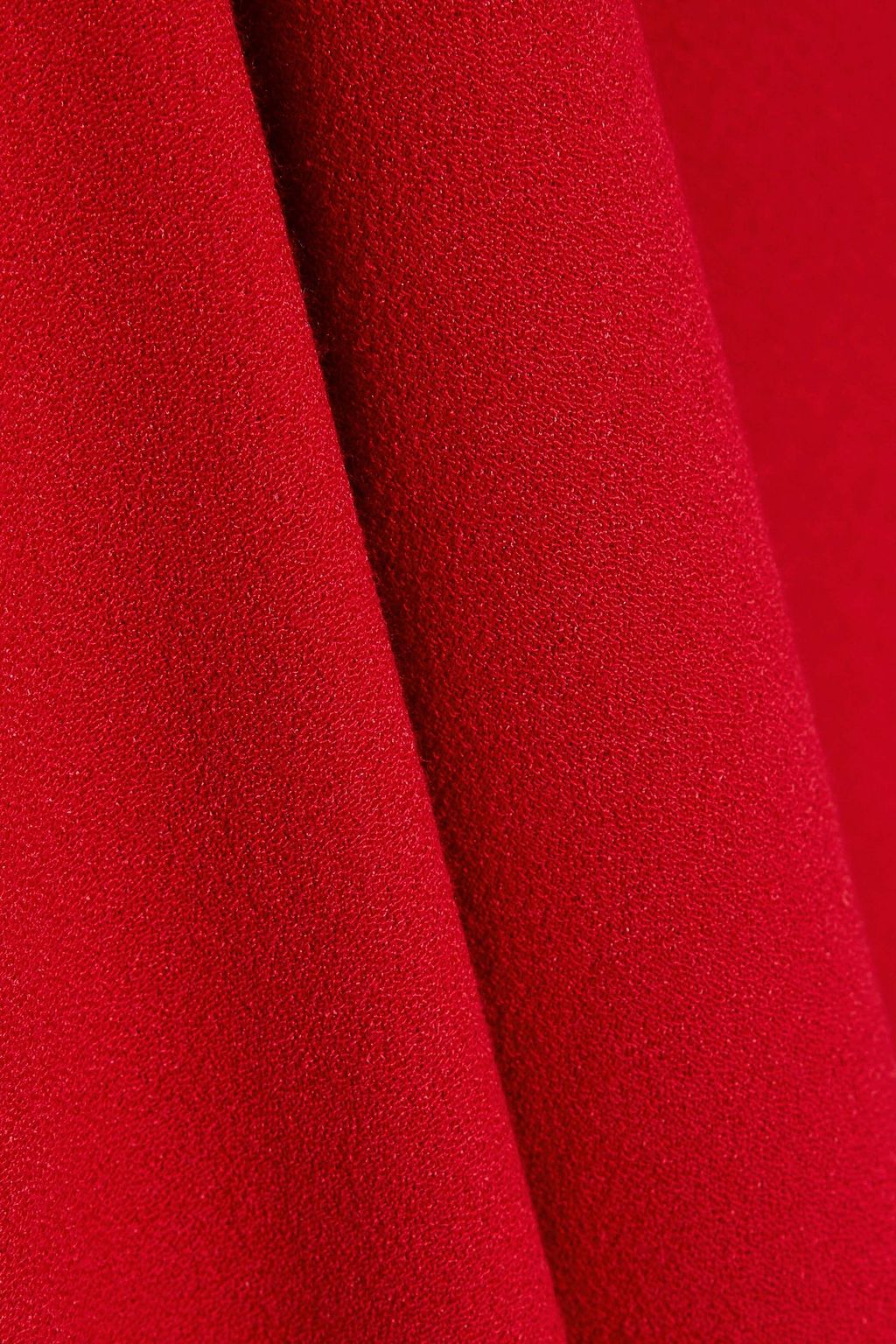 GOAT Hibiscus ruffle-trimmed crepe mini dress