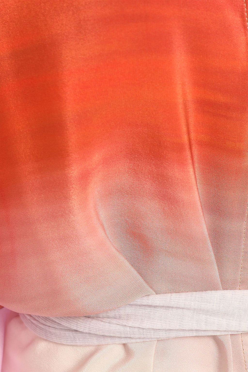 ESTEBAN CORTAZAR Oversized degradé silk crepe de chine shirt