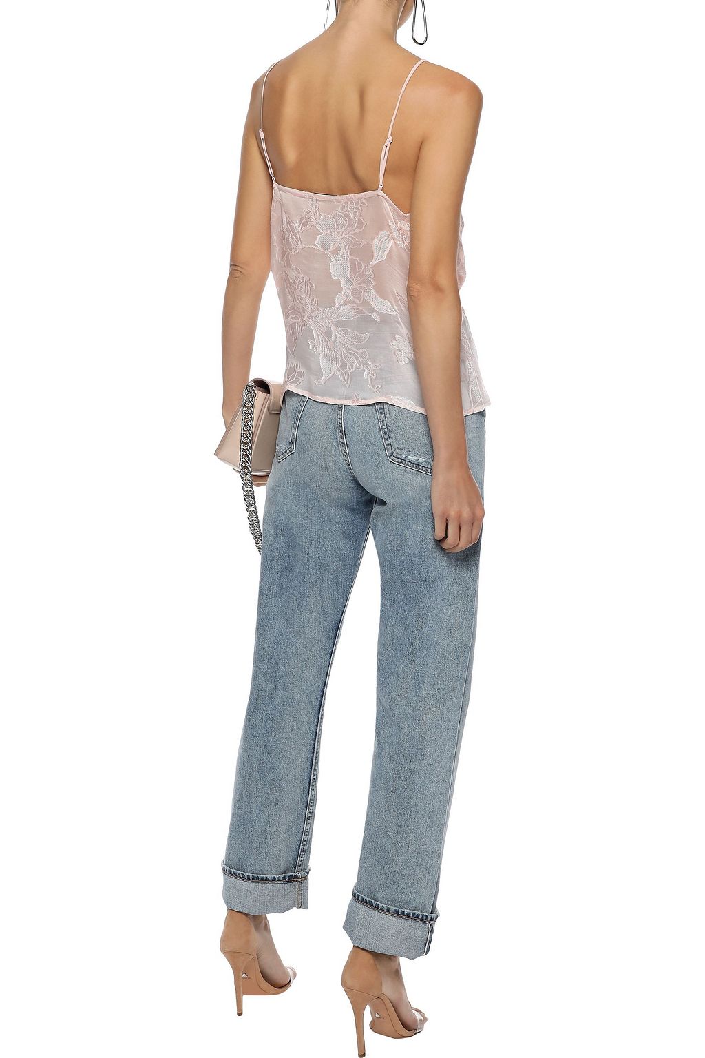 J BRAND Fil coupé silk-blend camisole