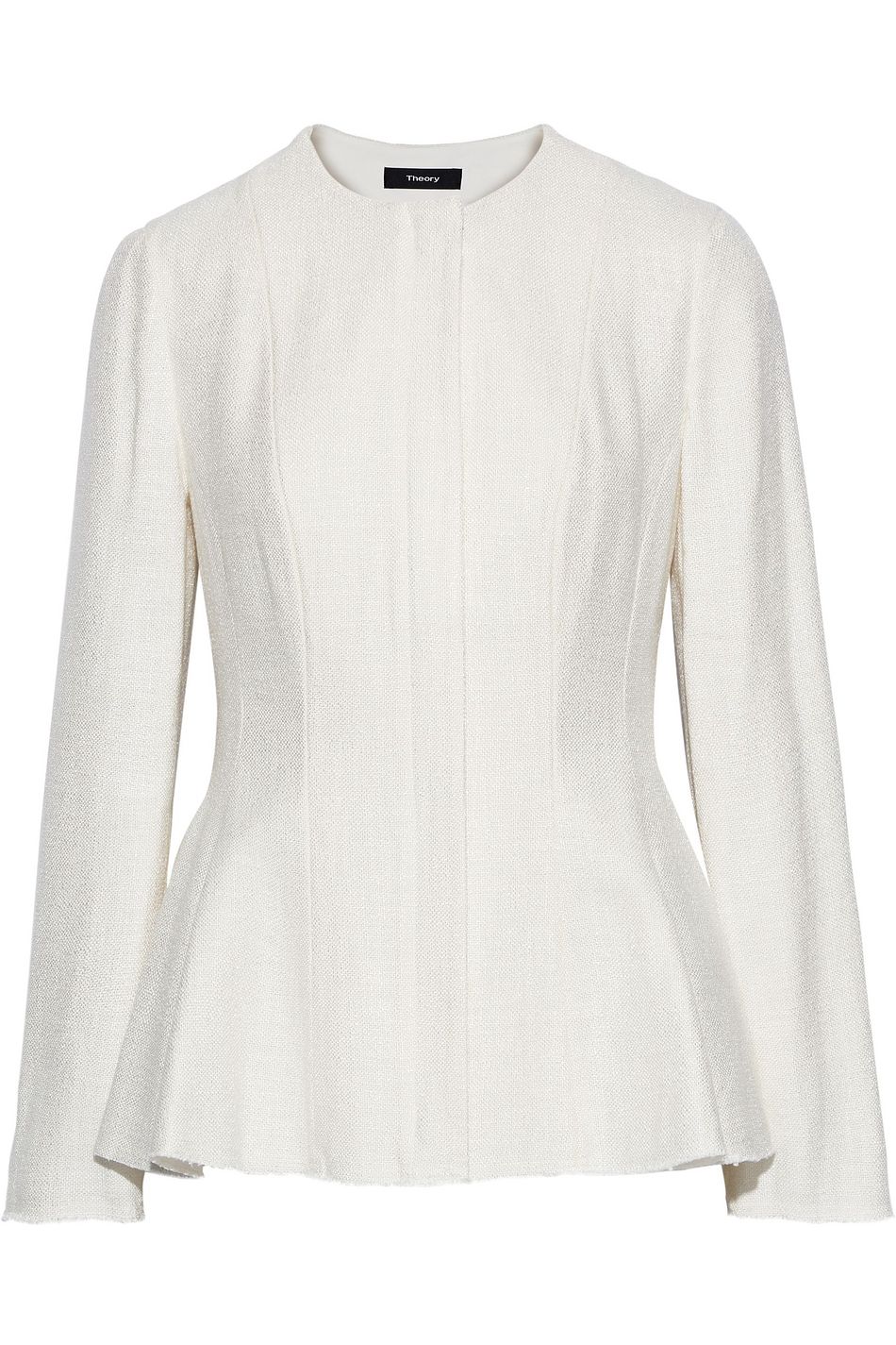 tweed peplum jacket