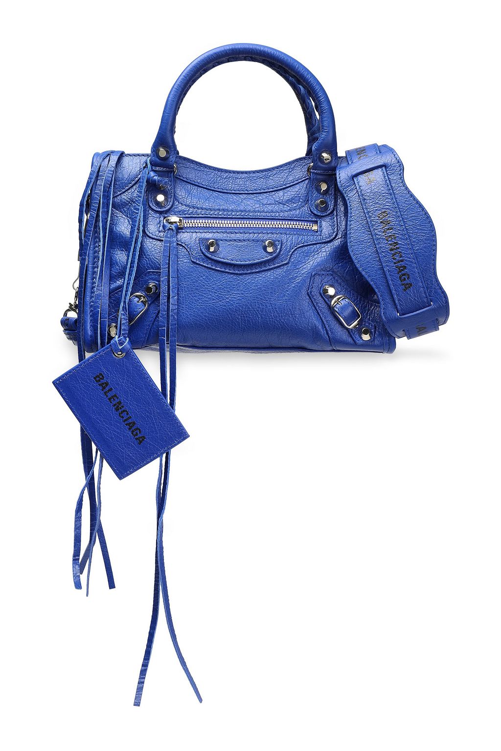 balenciaga mini city blue