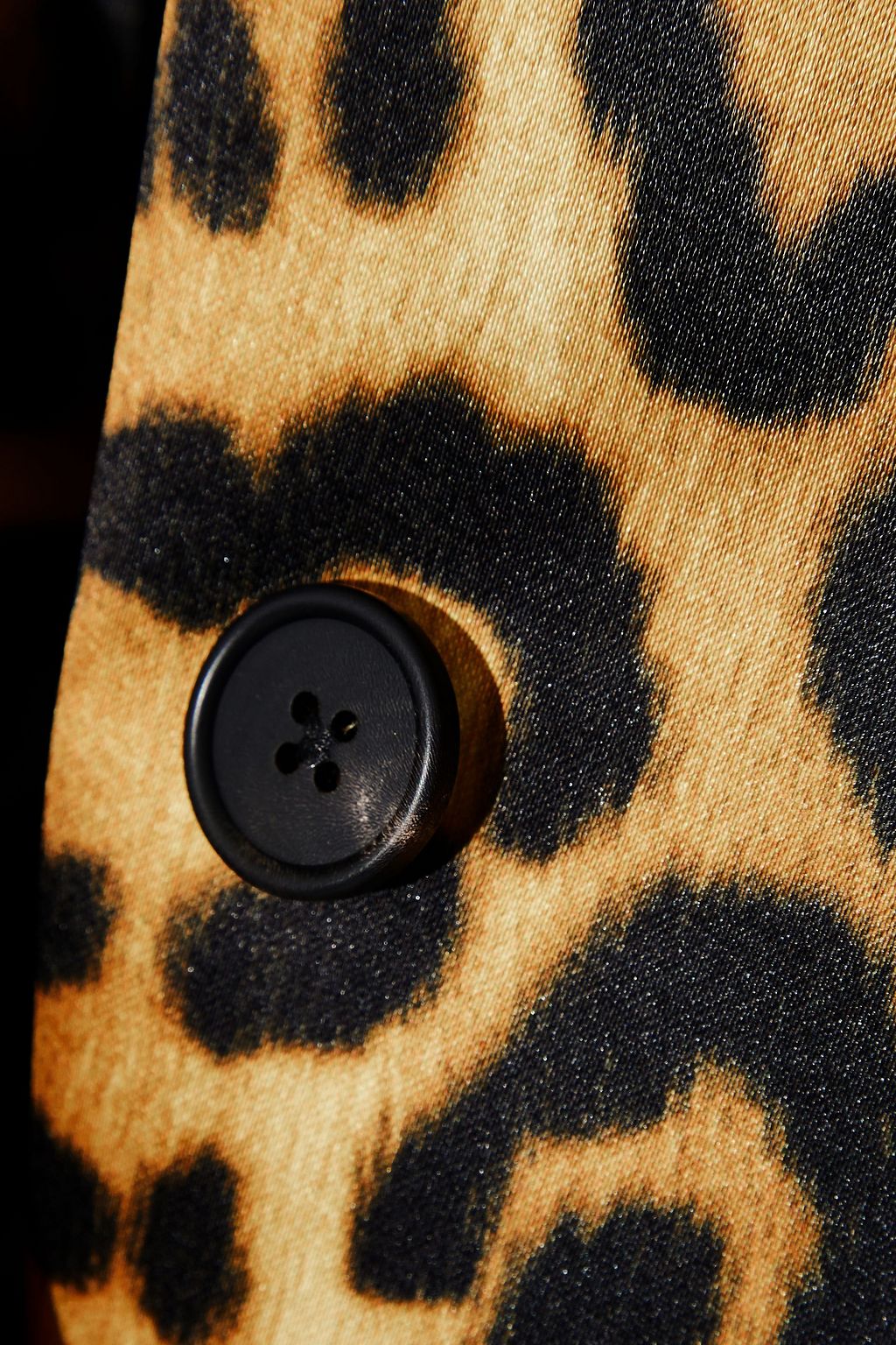 ADAM LIPPES Leopard-print duchesse-satin coat