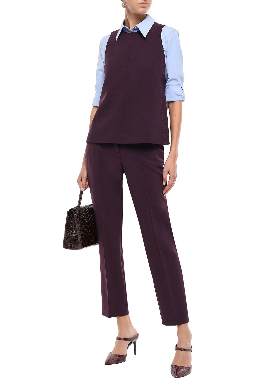VICTORIA, VICTORIA BECKHAM Crepe top