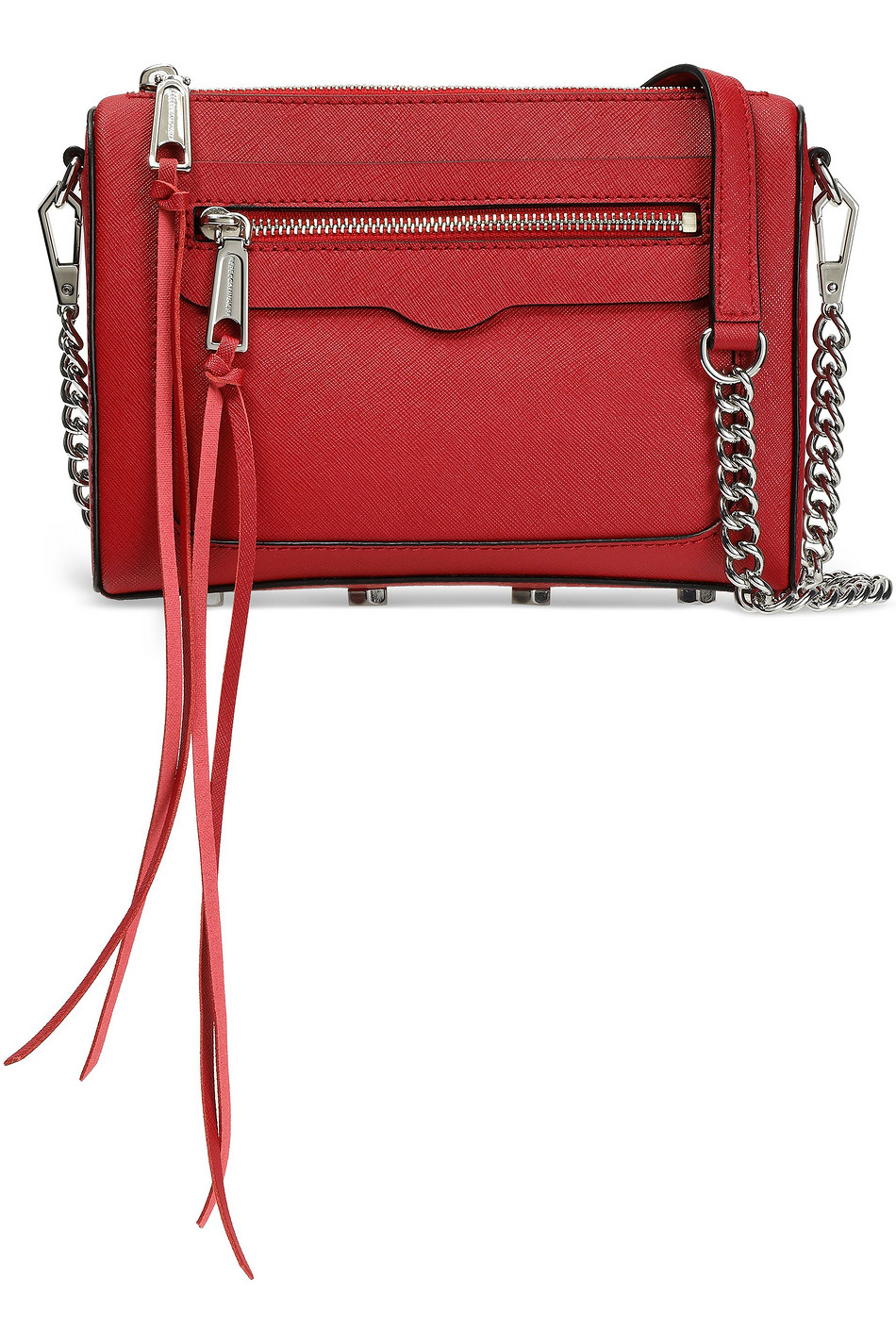 REBECCA MINKOFF Textured-leather shoulder bag