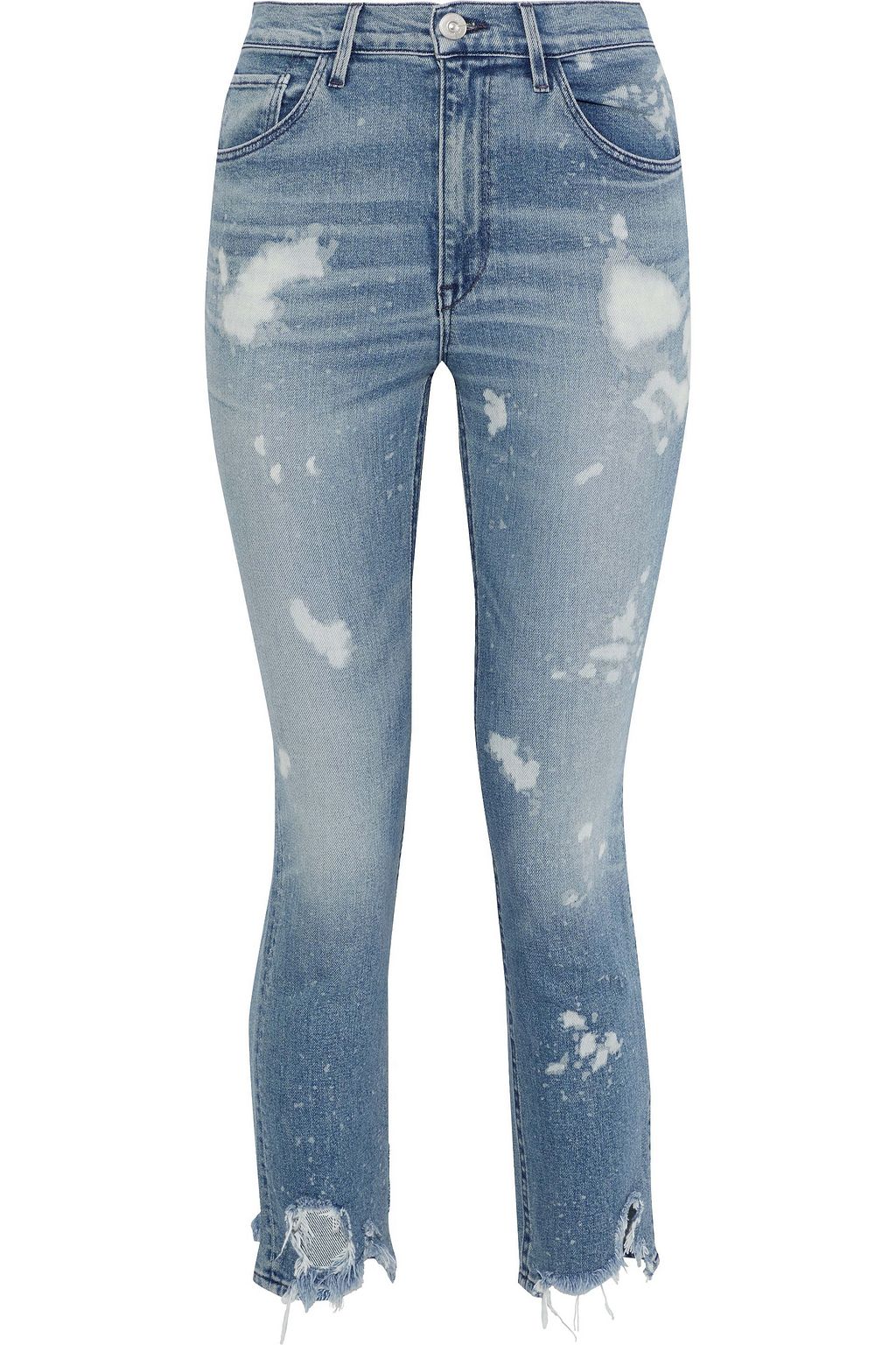 skinny bleached jeans