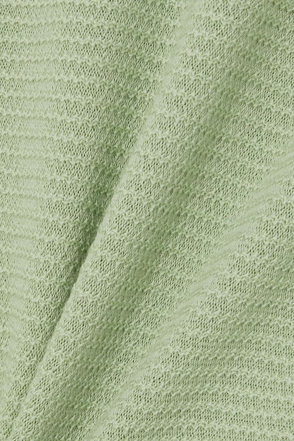 KING & TUCKFIELD Ribbed merino wool turtleneck sweater