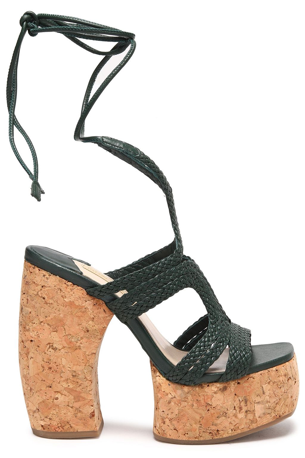 paloma leather platform sandal