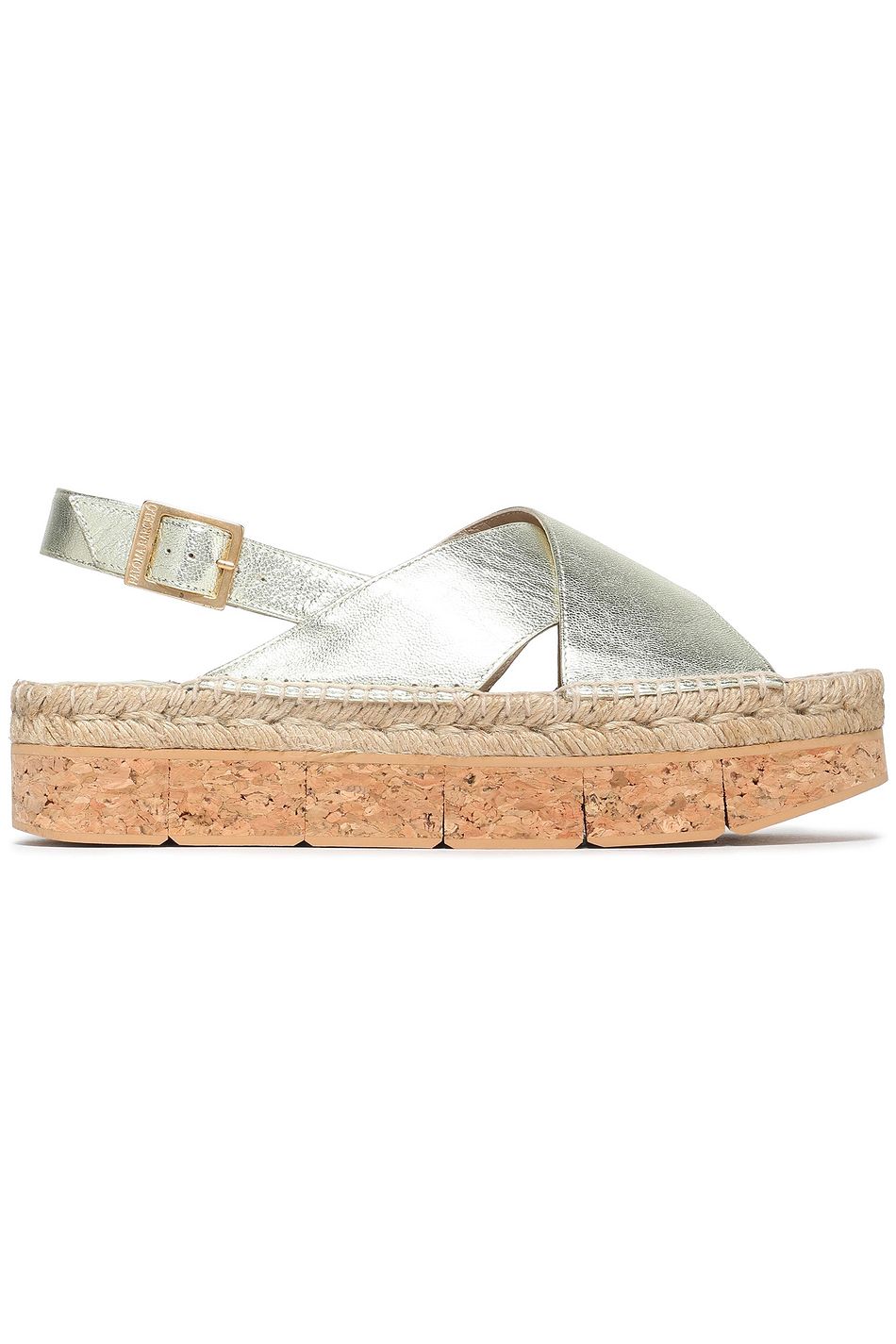 paloma metallic heel platform sandal