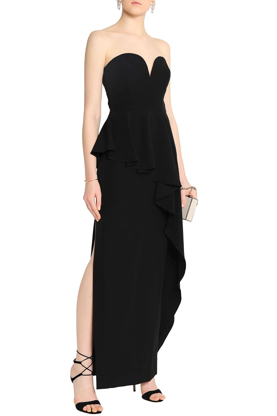 milly strapless dress