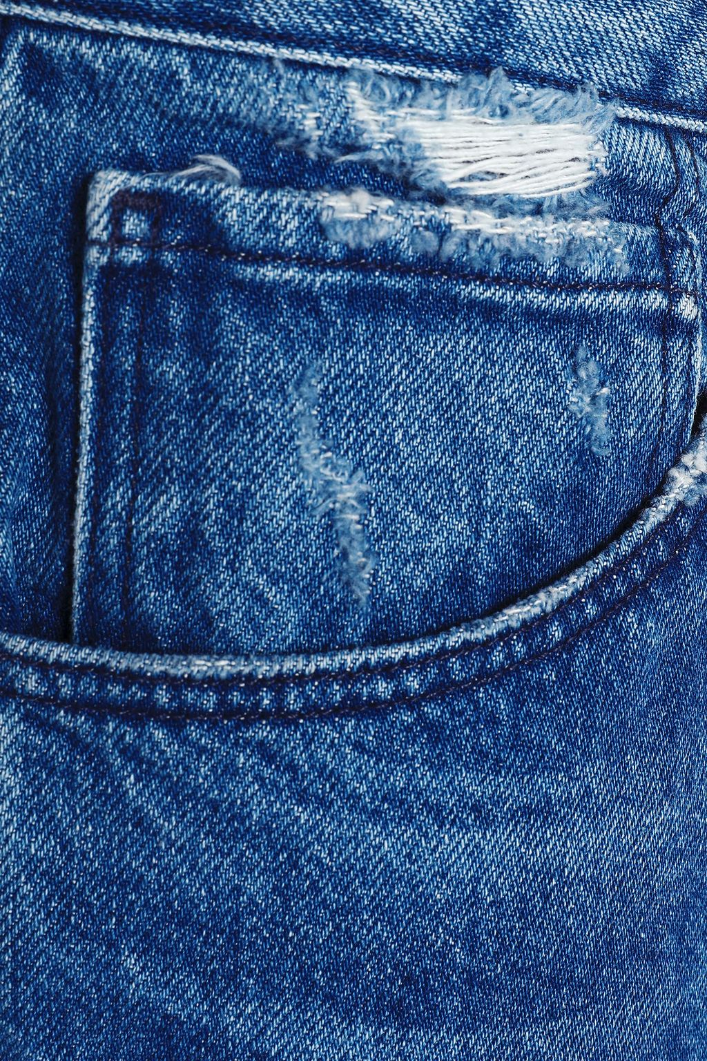 3X1 NYC W3 Higher Ground two-tone high-rise kick-flare jeans