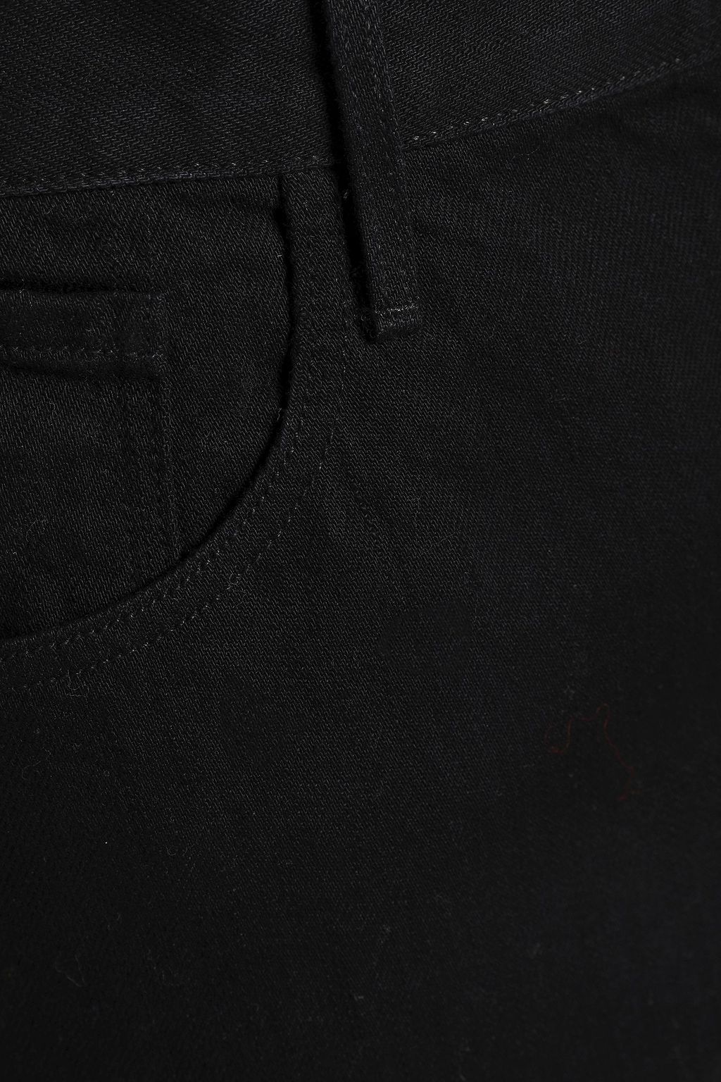 3X1 NYC Frayed high-rise straight-leg jeans