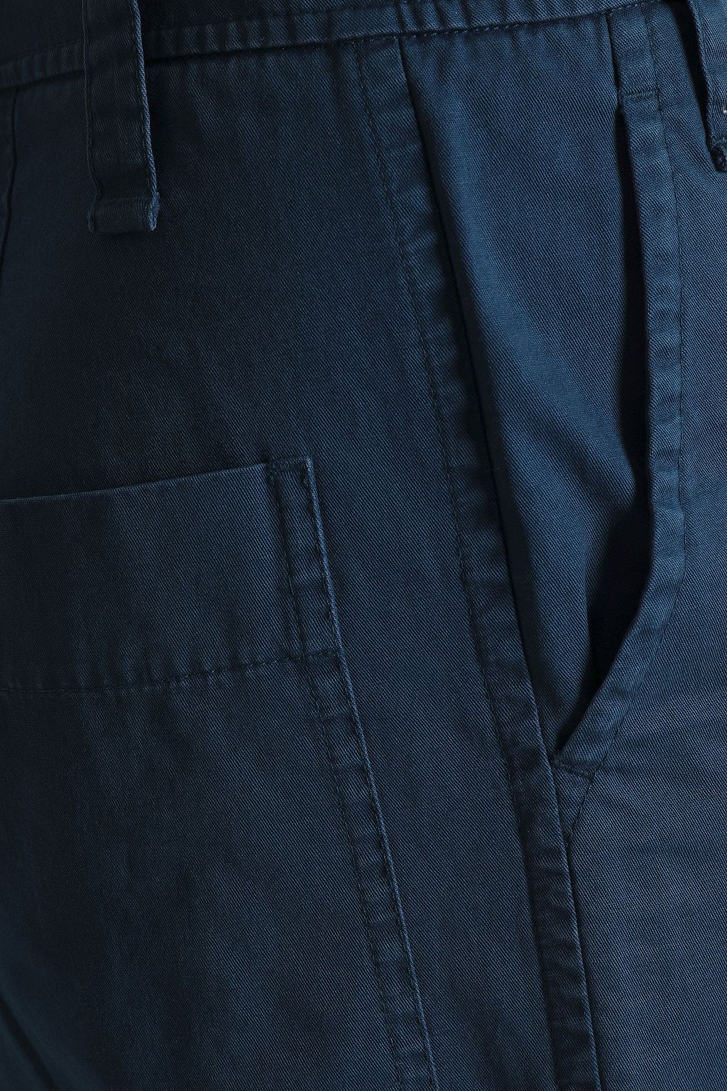TIBI Cotton-twill straight-leg pants