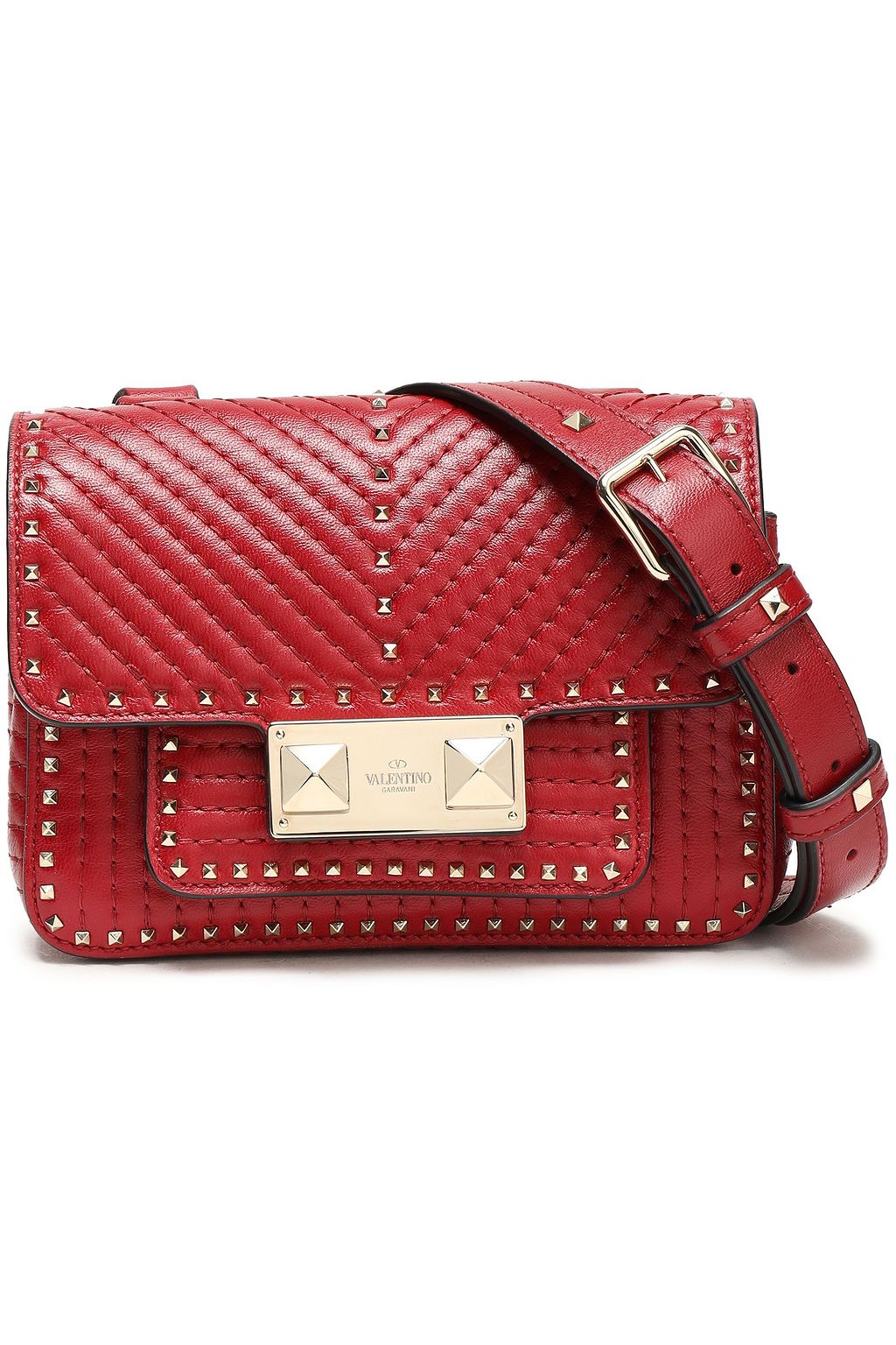 red studded valentino bag