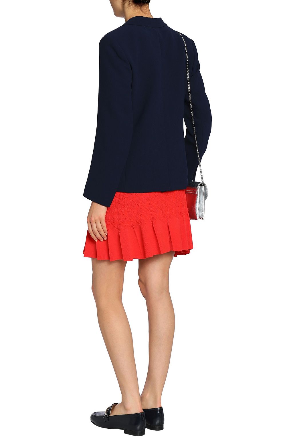 SANDRO Crepe blazer