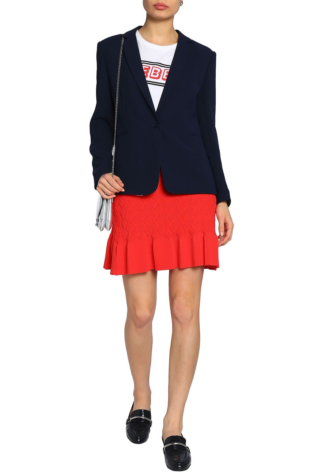 SANDRO Crepe blazer