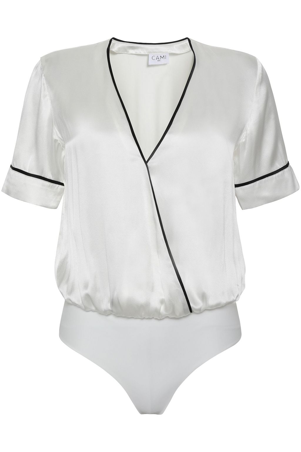 silk blouse bodysuit