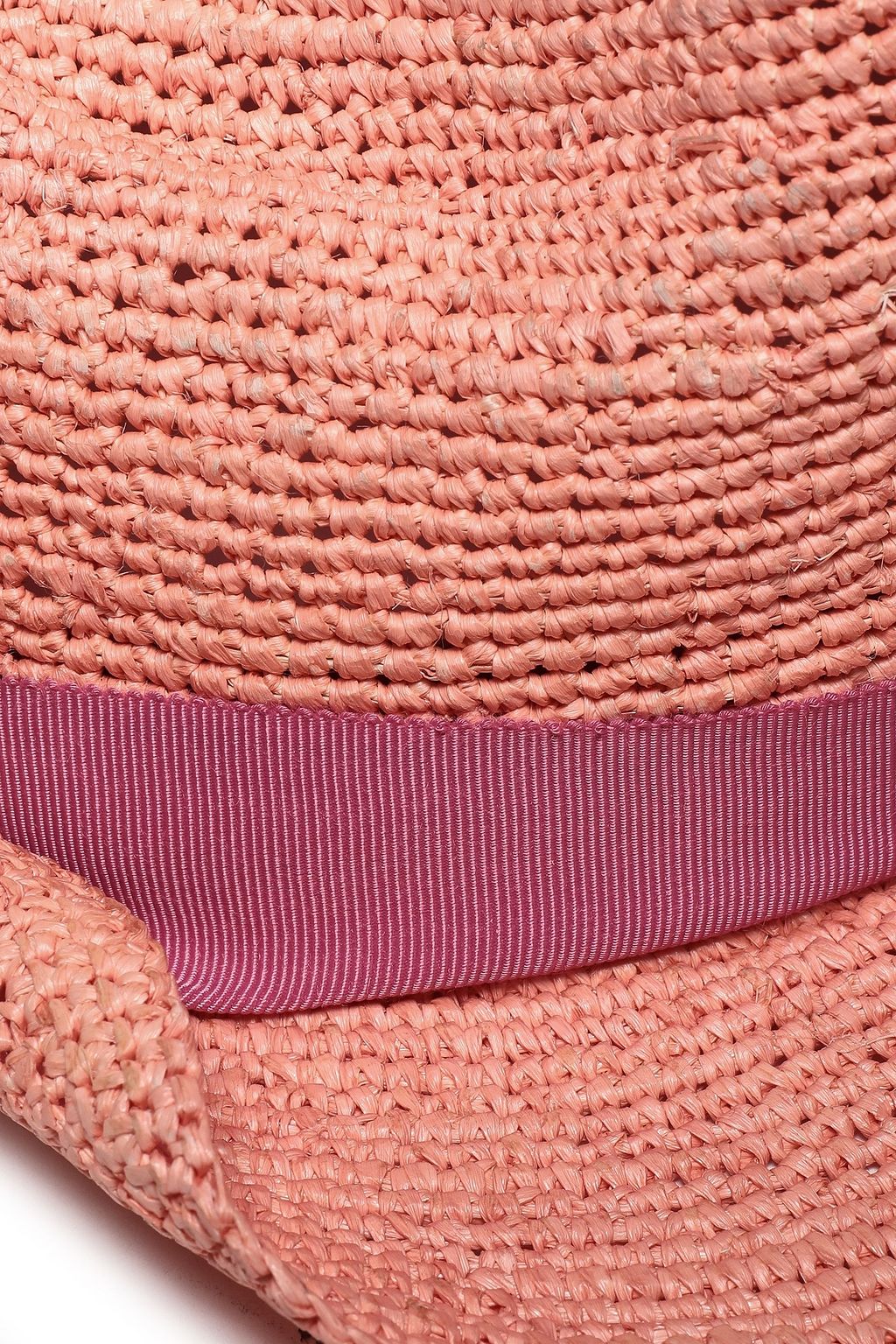 SENSI STUDIO Grosgrain-trimmed toquilla straw Panama hat