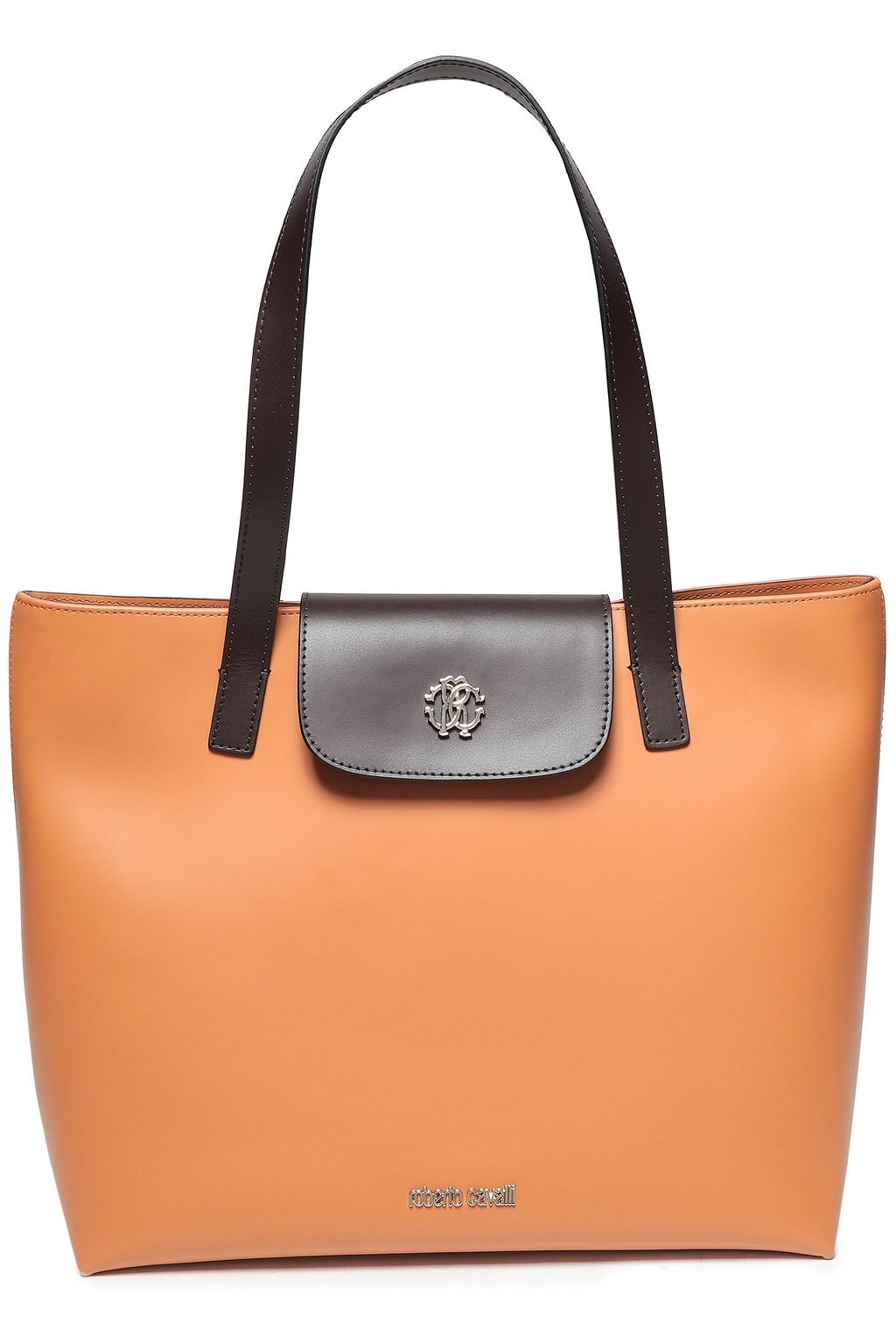 roberto cavalli leather tote