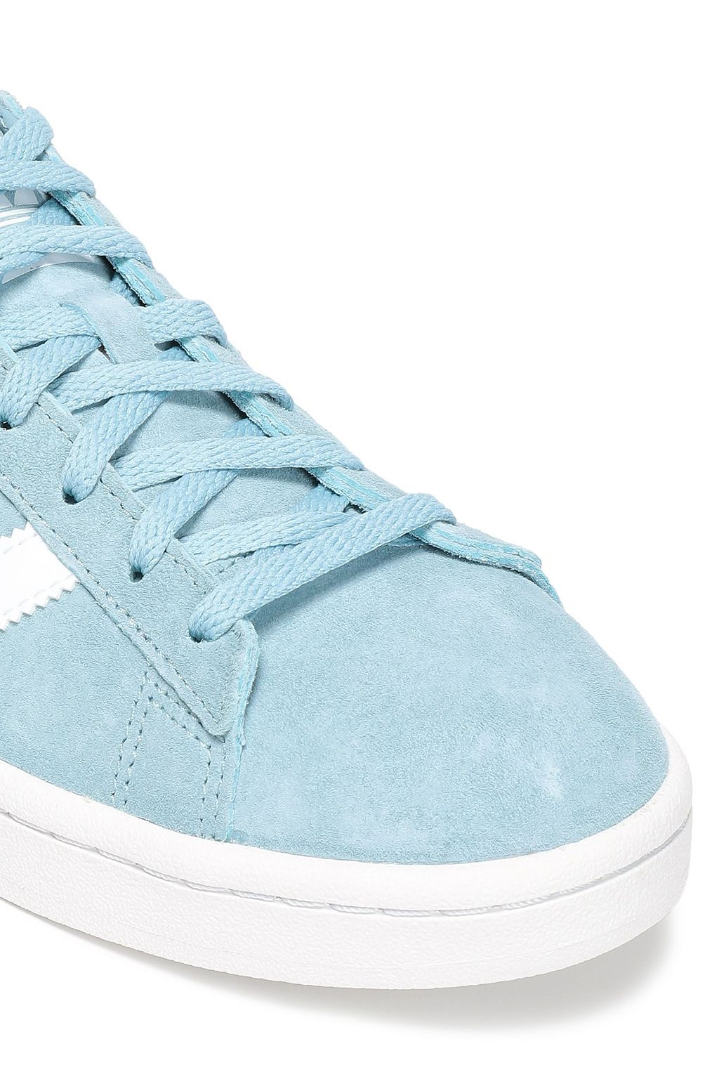 ADIDAS ORIGINALS Campus leather-trimmed suede sneakers
