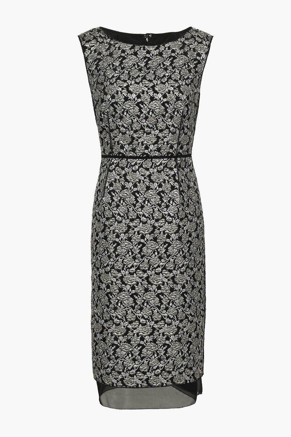 brocade one piece dresses