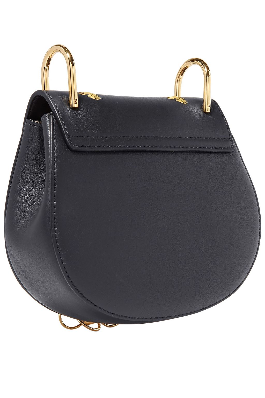 CHLOÉ Drew Bijou mini embroidered leather shoulder bag