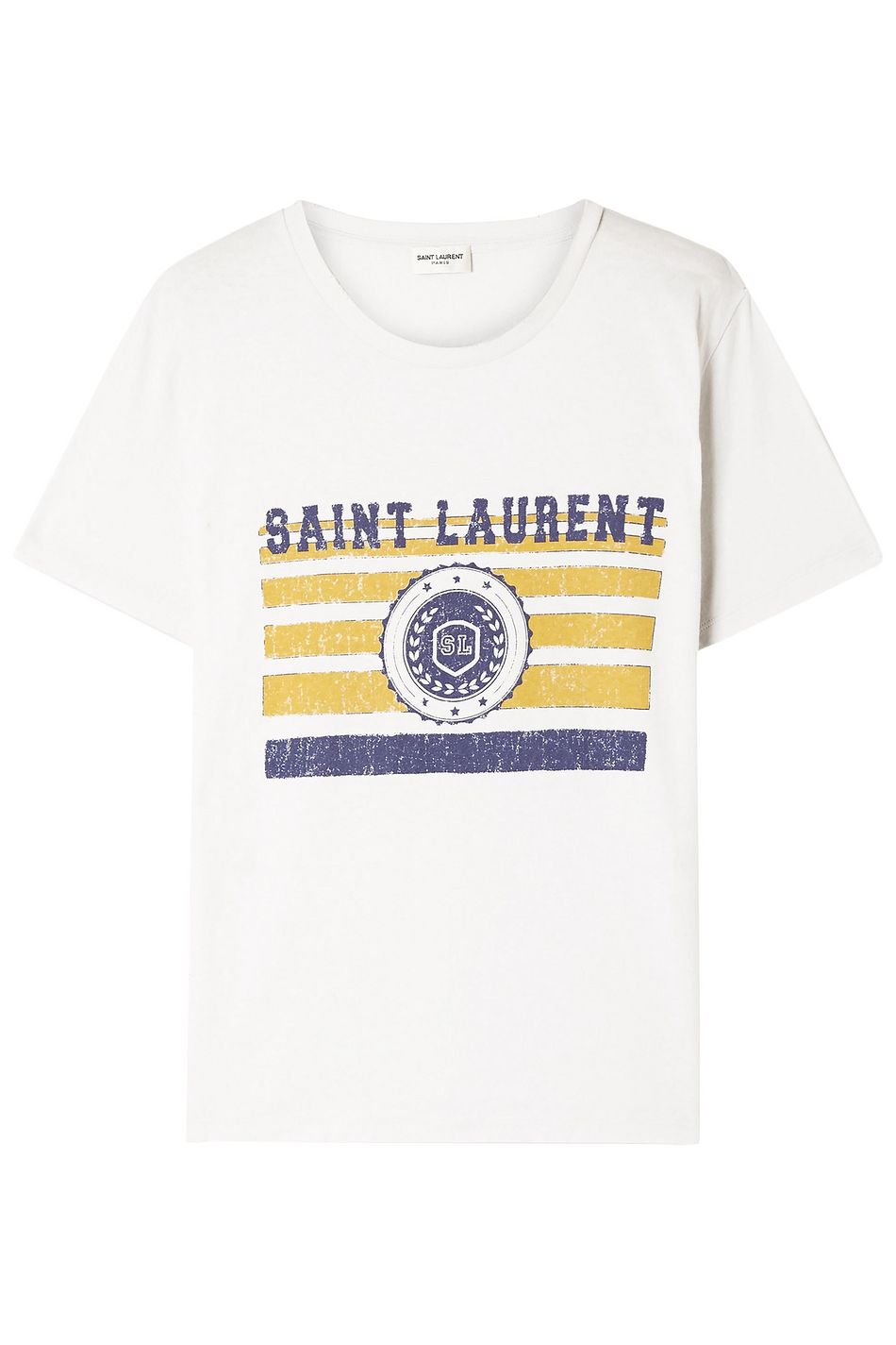 saint laurent t shirt white