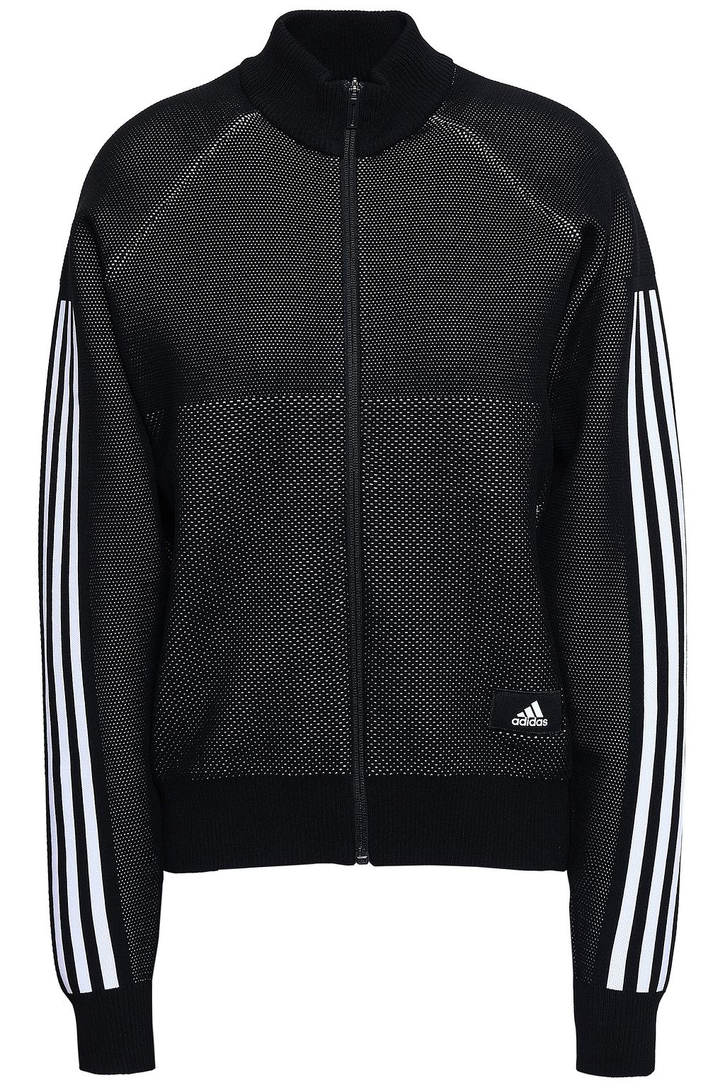 adidas black mesh jacket