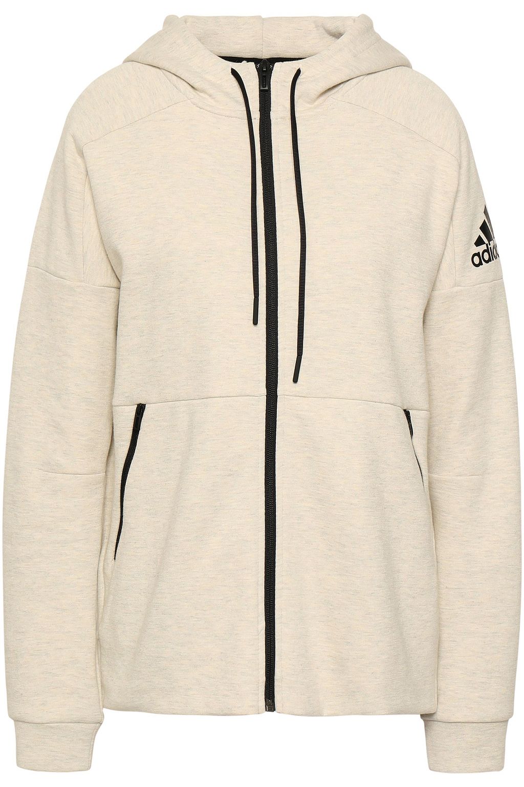cream adidas hoodie