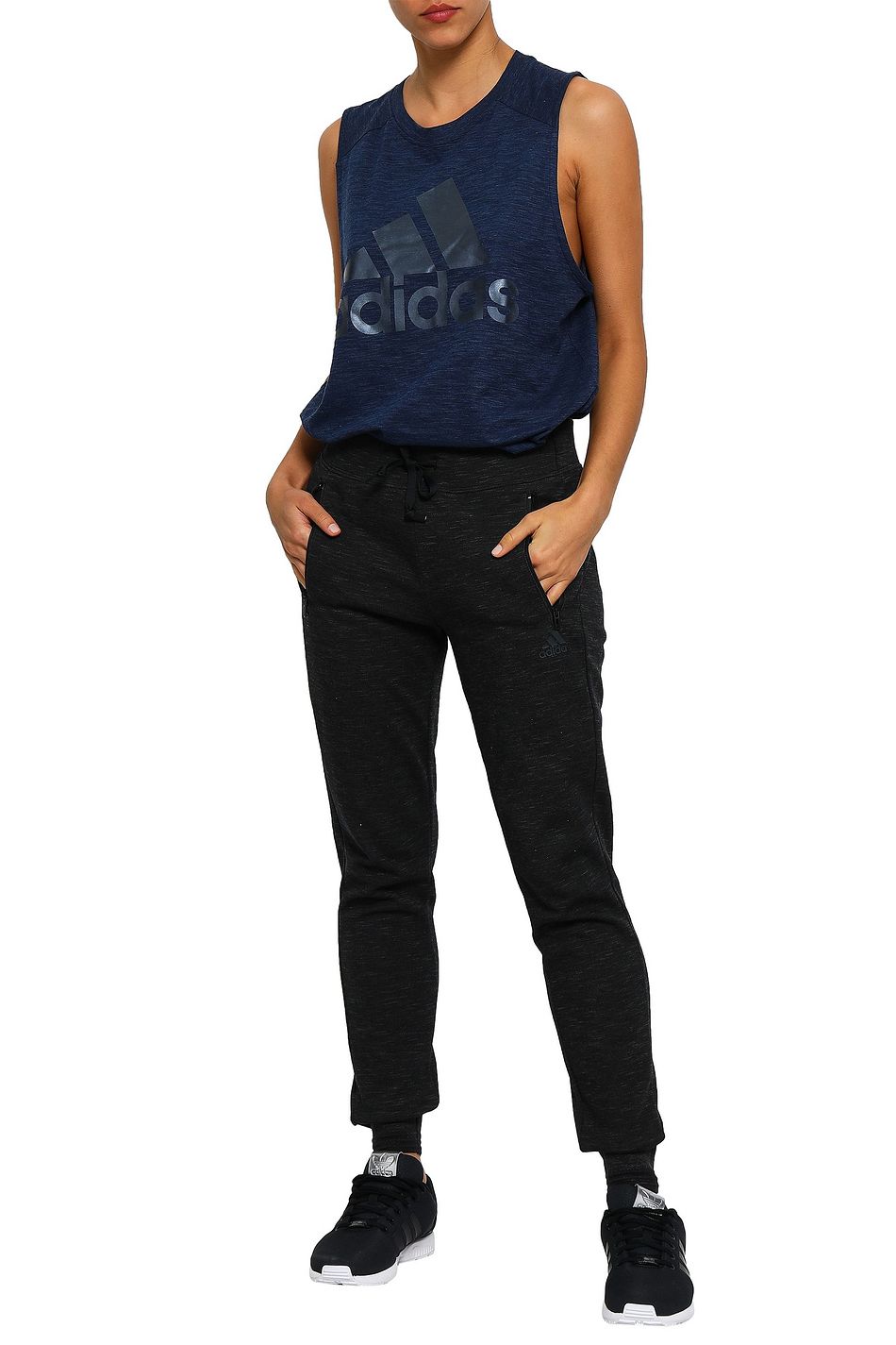adidas track pants and shirt
