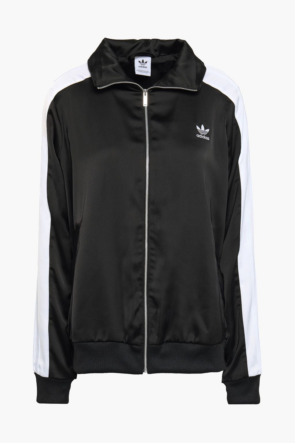 adidas originals black panelled track jacket