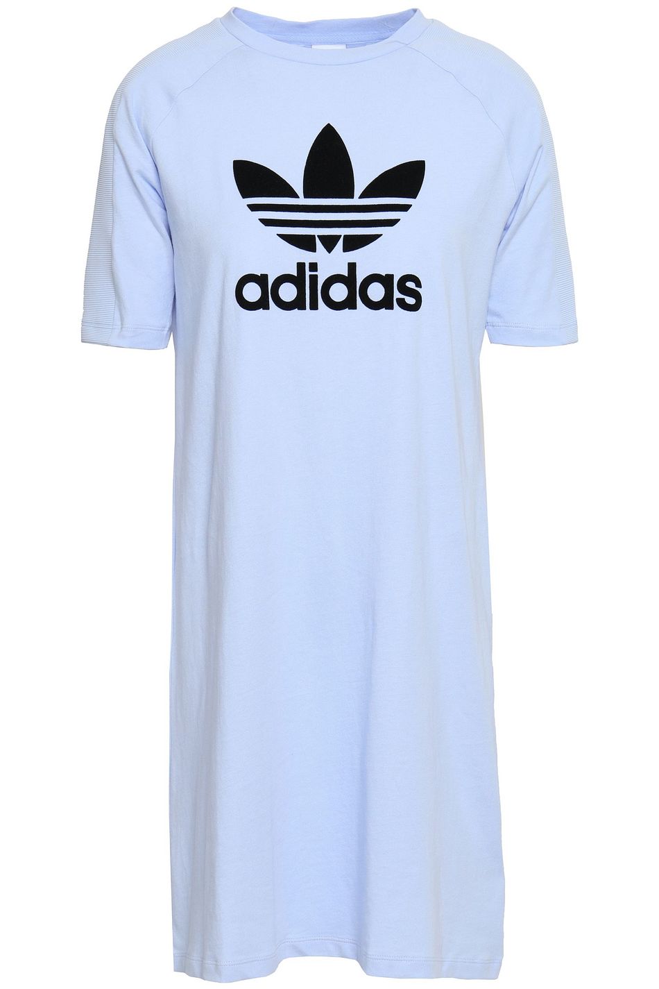 sky blue adidas shirt