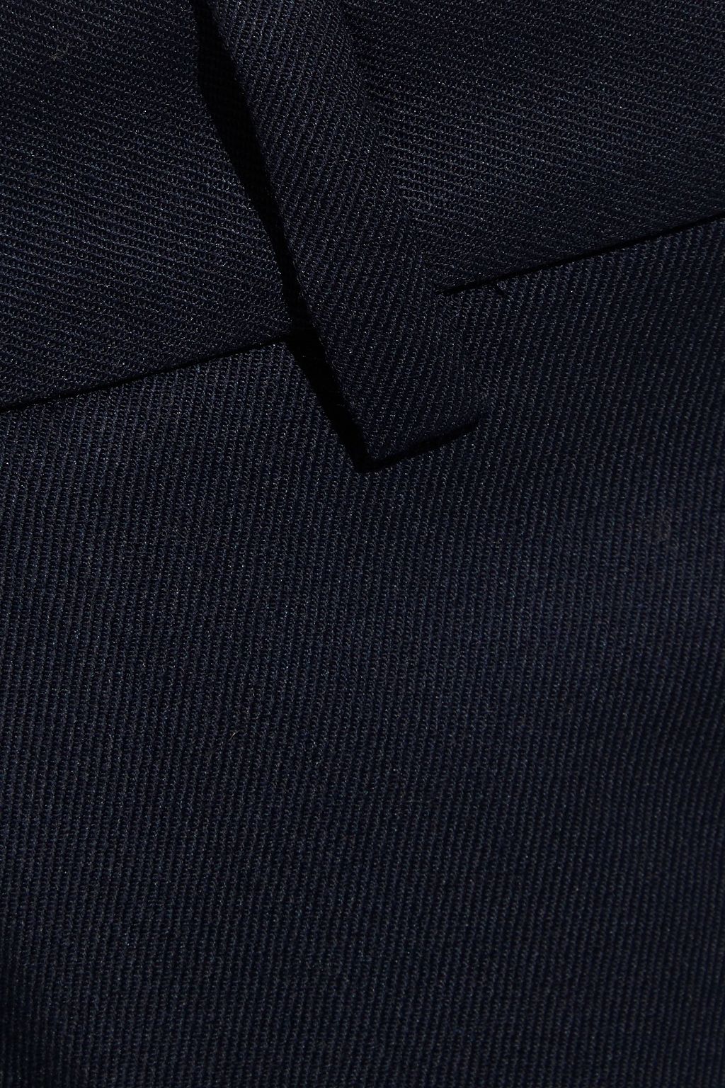 NILI LOTAN Leo wool-blend twill slim-leg pants