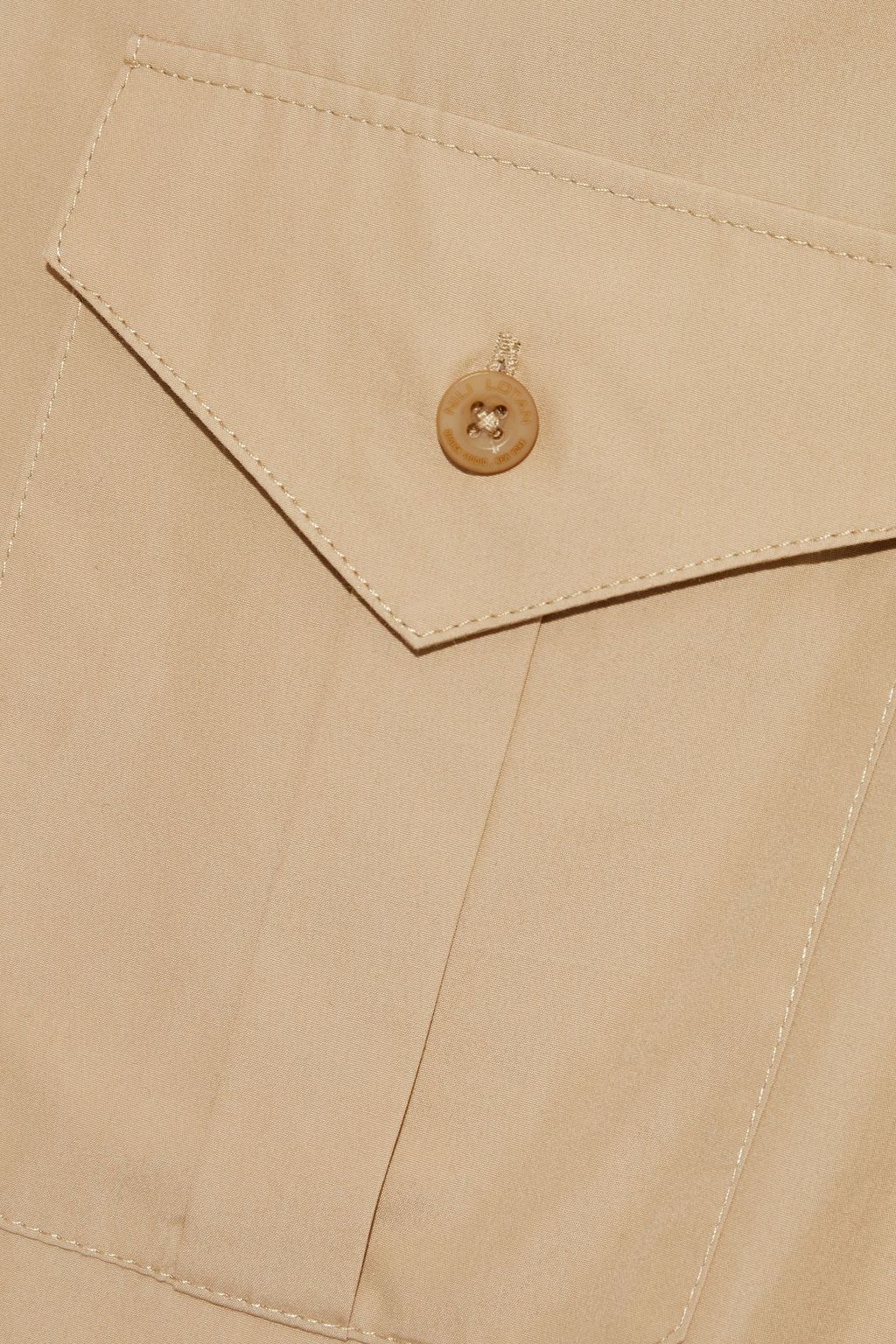 NILI LOTAN Orlene cotton-poplin shirt