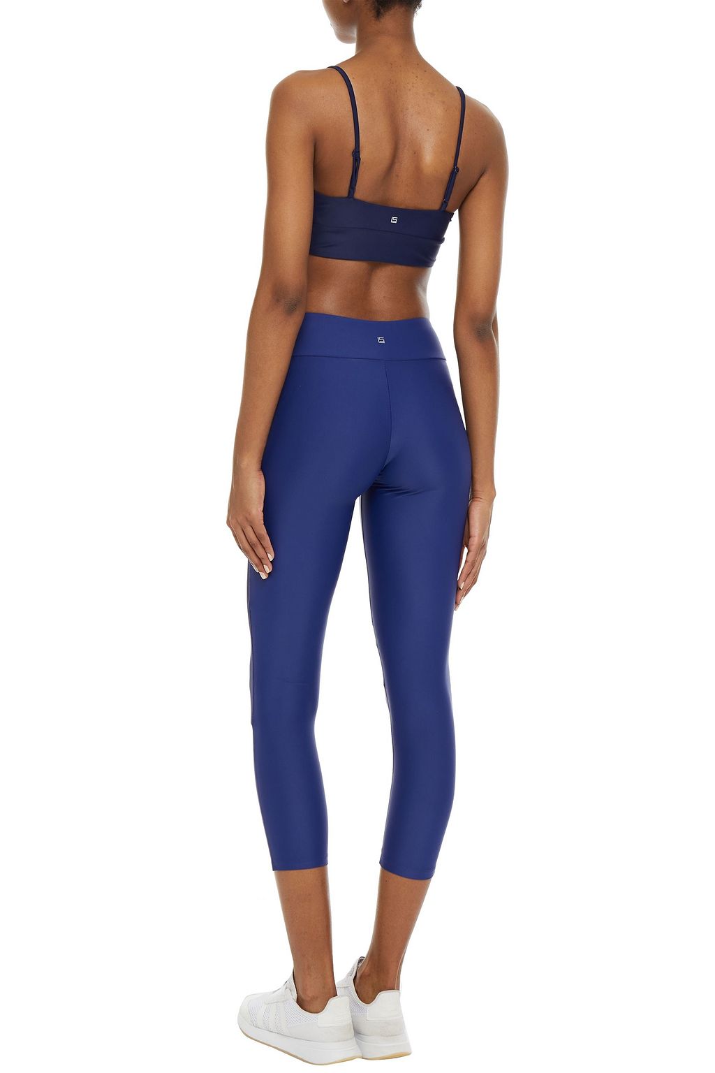 LANSTON SPORT Mesh-paneled color-block stretch leggings