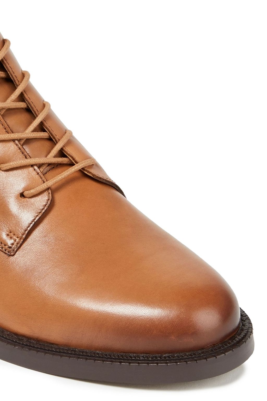 SAM EDELMAN Nina burnished-leather ankle boots