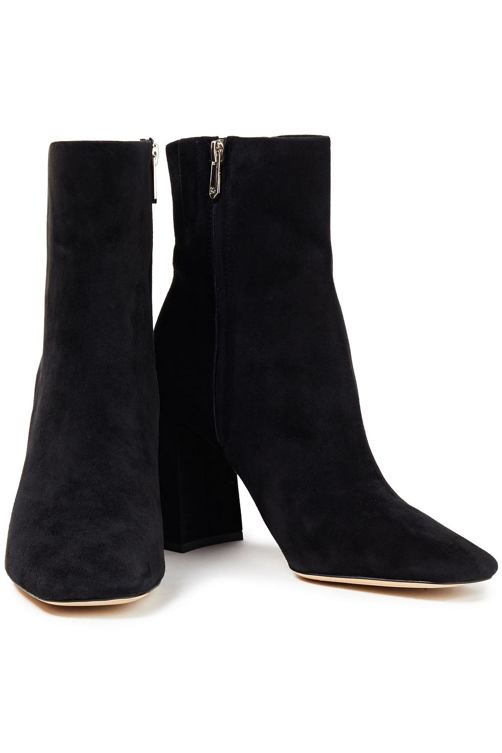 sam edelman black suede ankle boots