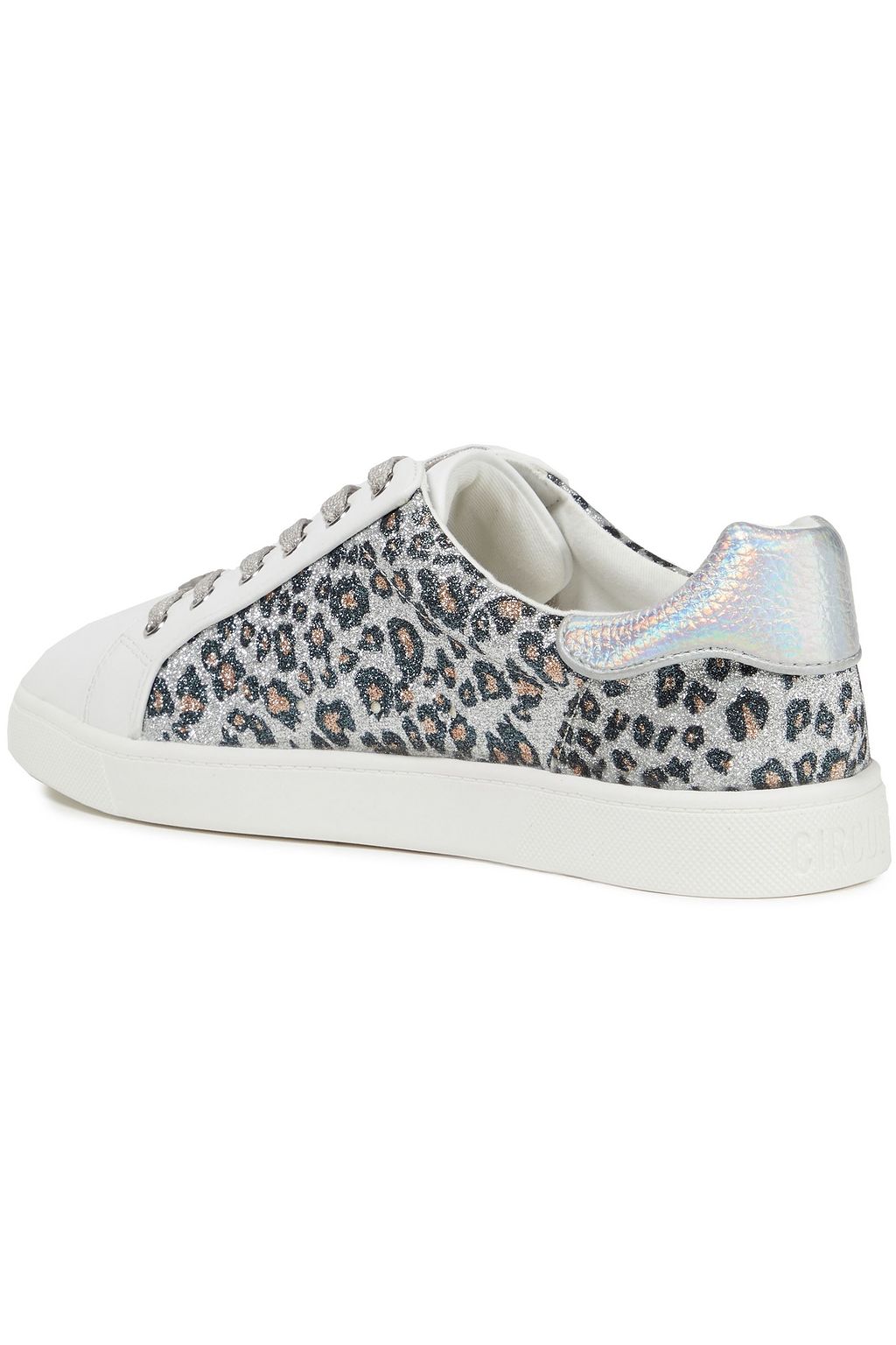 CIRCUS BY SAM EDELMAN Devin metallic leopard-print faux leather sneakers